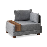 Fotoliu Fly Armchair Right - Grey